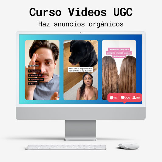 Curso UGC: Crea Anuncios Orgánicos